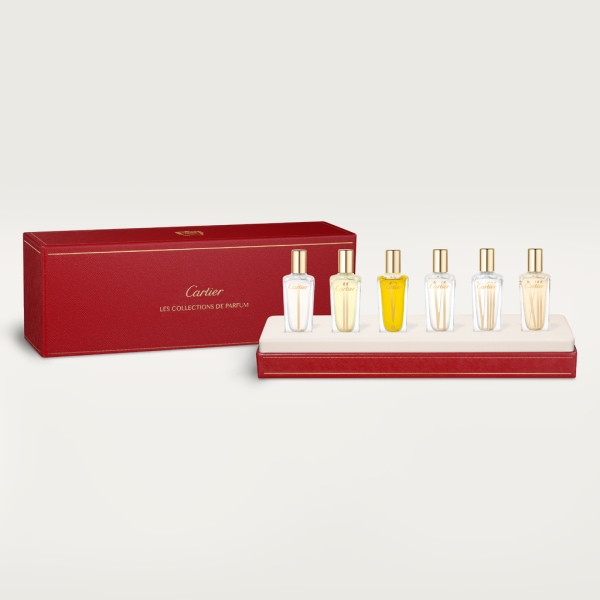 Cofre 6 x 15 ml Les Heures de Parfum, Heure I, II, V, VI, VIII et XII Cofre
